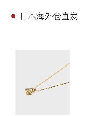 1h可退 日本直邮NOJESS 女士K10 0.1克拉钻石项链 30242116015