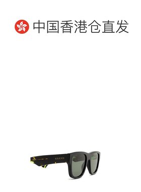 香港直邮GUCCI 男士太阳镜 GG1427S005 AW2023 绿色 GG1427S眼镜