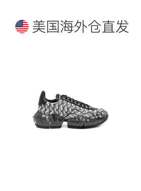自营Jimmy Choo Calfskin Chunky Women's Sneakers - black 美国