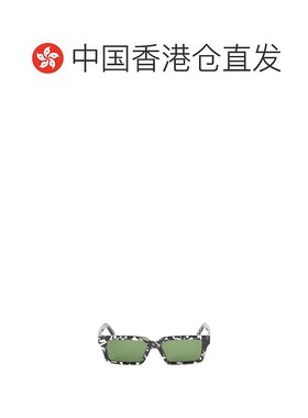 香港直邮OFF-WHITE 男士眼镜 OERI13AWARREN1255 AW2024 绿色