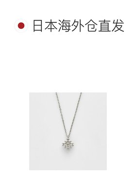 日本直邮日潮 agete 阿卡朵铂金钻石项链