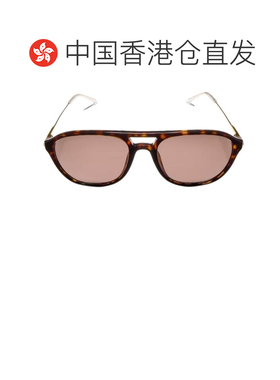 香港直邮Gucci 古驰 女士 龟甲色大号方框太阳眼镜 A000P8J0740