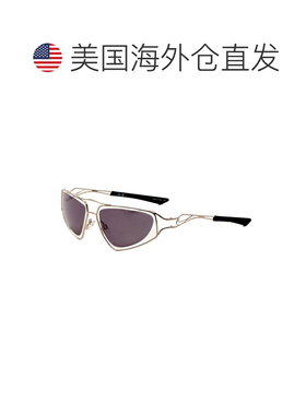 自营Nike Unisex 63 mm Gold Sunglasses - gold 美国奥莱直发