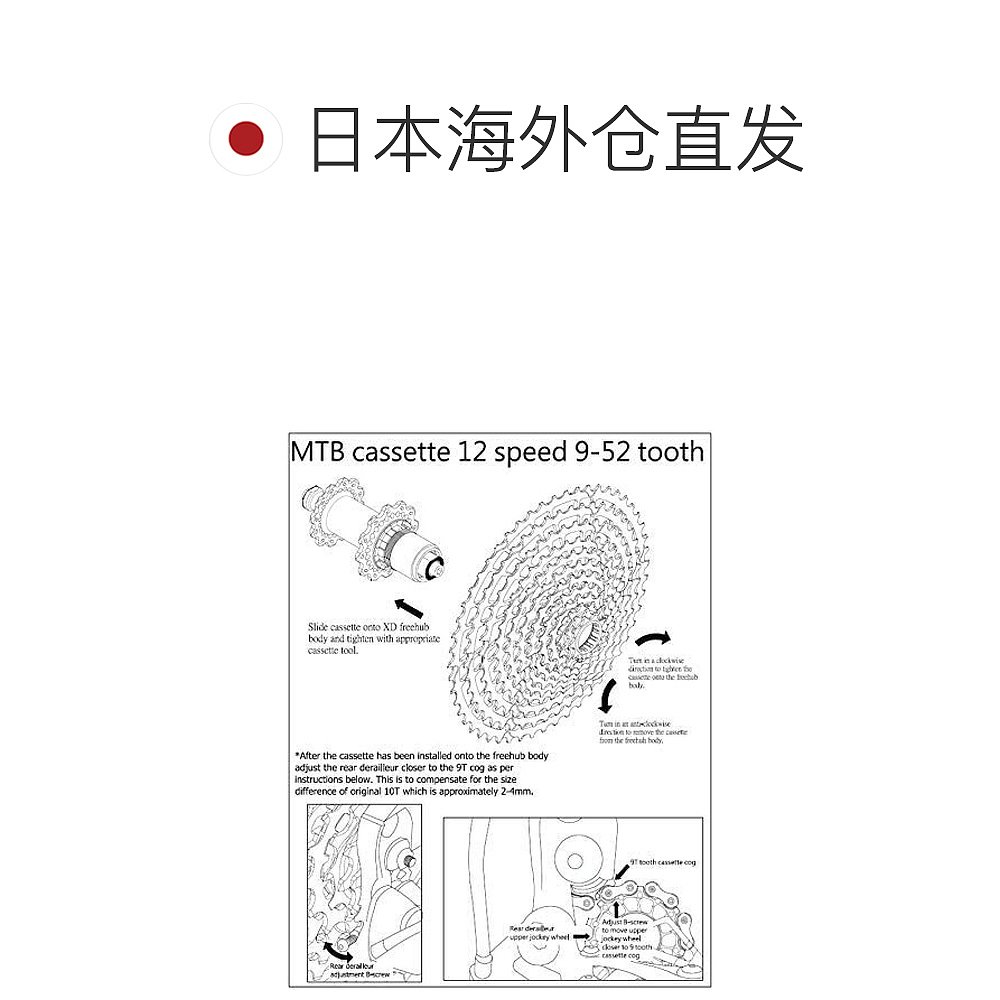 KCNC肯昌公路山地自行车MTB飞轮SRAM XD用银色超轻铝合金-图1