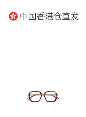 1h可退 香港直邮CHLOÉ 女士眼镜 CH0205O008 AW2024 红色 logo标