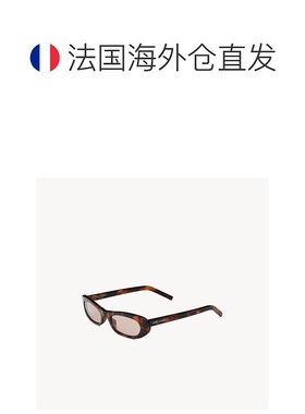 自营欧洲直邮YSL圣罗兰 SHADE系列SL 557女士斑点哈瓦那色/棕色醋