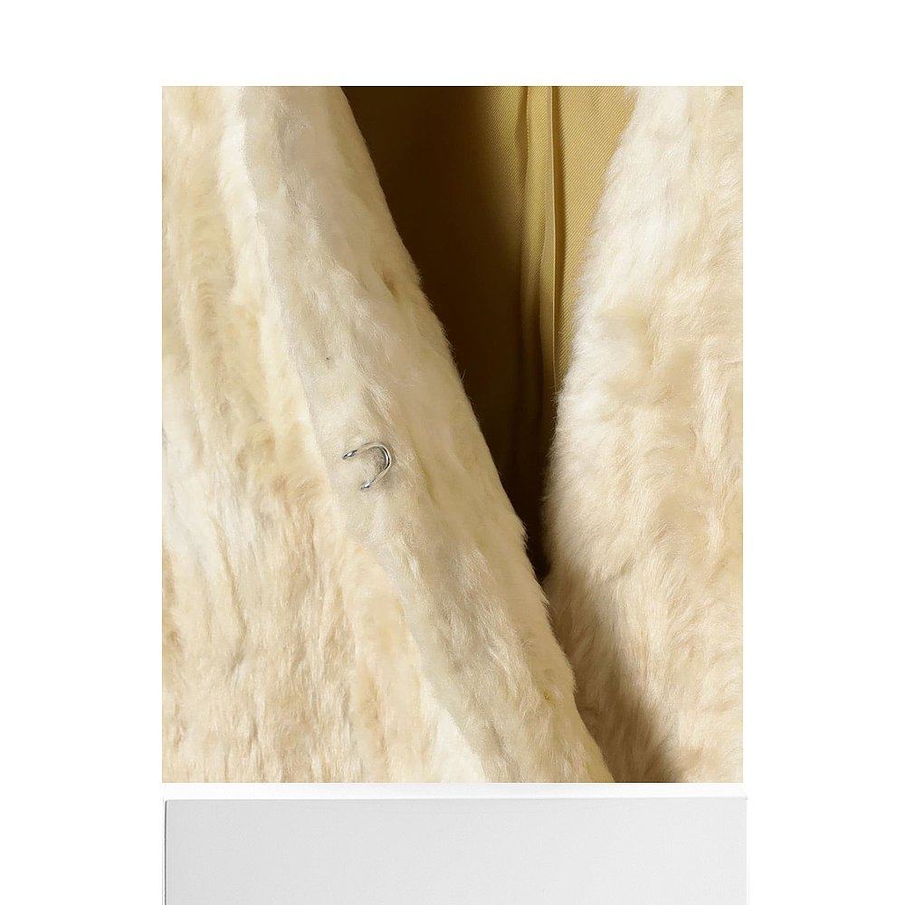 1h可退 日本直邮RhodolirioN 女装 宽松版型 长毛仿皮短款外套 法,淘宝优惠券,粉丝福利购,淘宝优惠卷