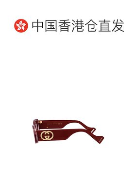 香港直邮GUCCI 女士太阳镜 GG0517S009 AW2025 红色 GG0517S古驰