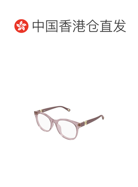 香港直邮CHLOÉ 女士眼镜 CH0375O003 SS2026 粉红色 全框平光镜