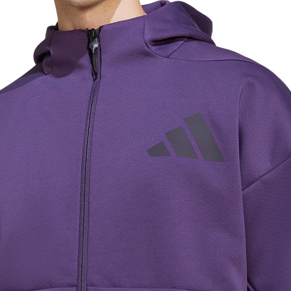 1h可退 ADIDAS 男士运动服 KB7124VIOLA CO 紫色 FELPA UOMO NEW - 图2