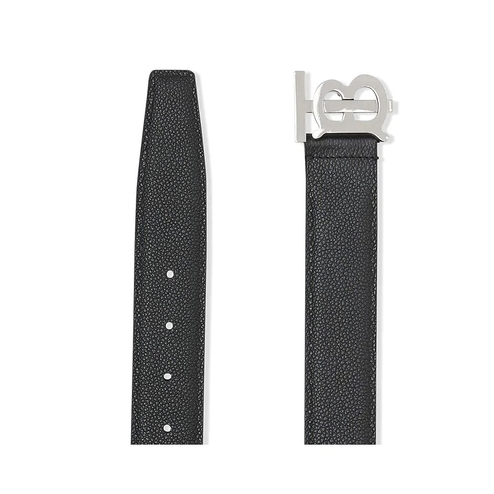 天猫国际海外仓直购BURBERRY 巴宝莉 黑色男士腰带 80155990