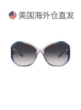 自营Salvatore Ferragamo Blue Butterfly Ladies Sunglasses SF9