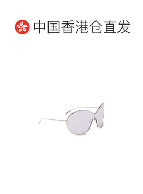 香港直邮alaia 女士 银色太阳眼镜 AA0100S004 metal金属色 舒适