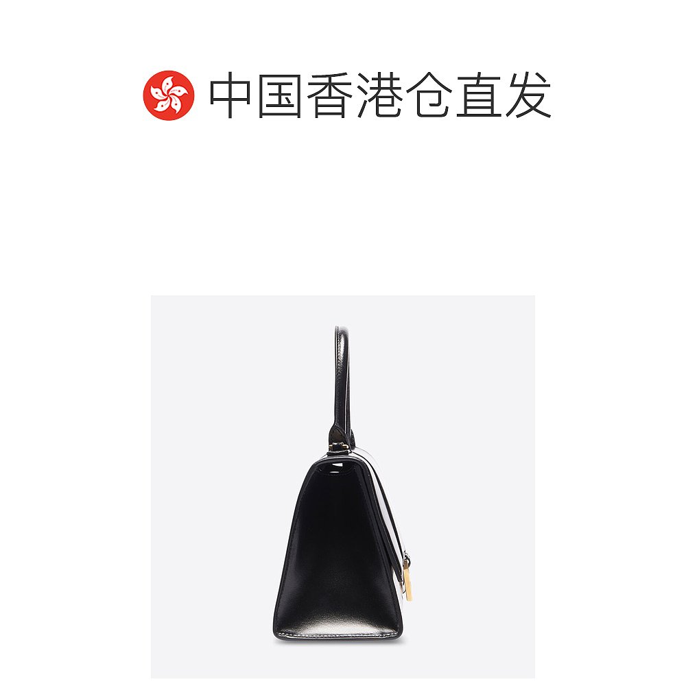 【99新未使用】香港直邮BALENCIAGA 女士黑色手提包 593546-1QJ4M - 图1