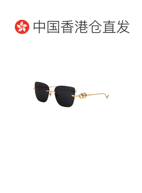 1h可退 香港直邮VALENTINO 女士太阳镜 VG0033S001 CO 金色 无框