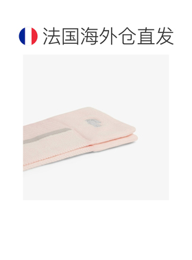 自营欧洲直邮Lacoste法国鳄鱼 男女同款白色/灰色/淡粉色棉质中筒
