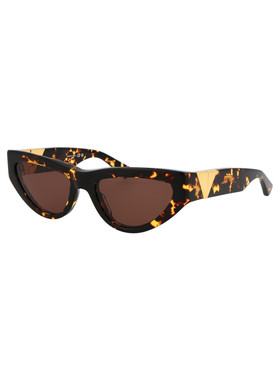 BOTTEGA VENETA 女士眼镜 BV1176S002 SS2026 棕色太阳镜