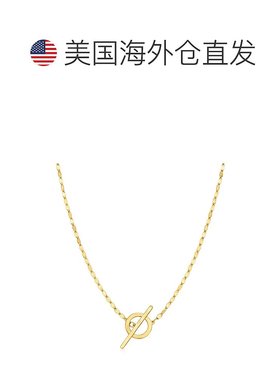 自营 Ross-Simons 意大利 14 克拉黄金 Lumachina 拨动扣项链 18