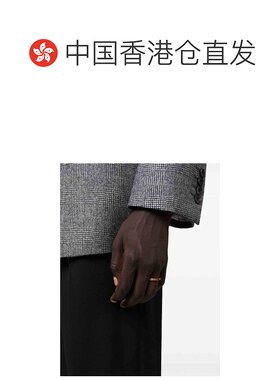 香港直邮VERSACE 男士戒指 DJMTDG567853J000 SS2025 金色 Jewell
