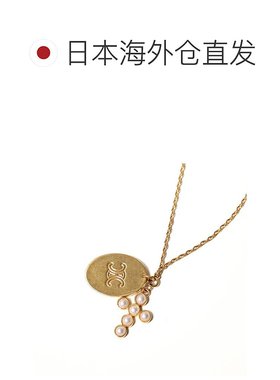 日本直邮CELINE Triomphe 珍珠图案项链 460OP6PRB 女士 Triomphe