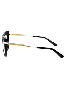 BOTTEGA VENETA 女士眼镜 BV1297O001 CO 黑色 徽标平光镜