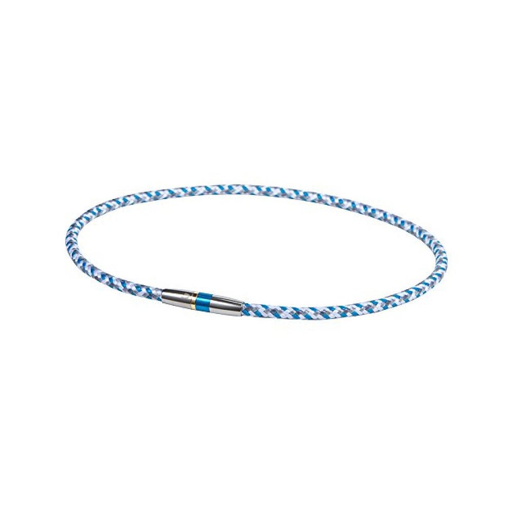 PHITEN法藤项链拉库瓦脖子X50高端III蓝色50厘米 - 图0