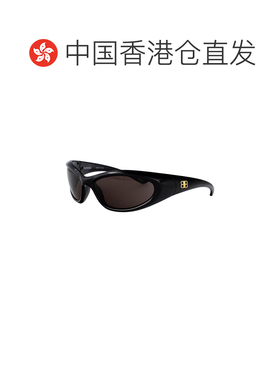 香港直邮BALENCIAGA 男士眼镜 BB0384S001 CO 黑色 全框太阳镜