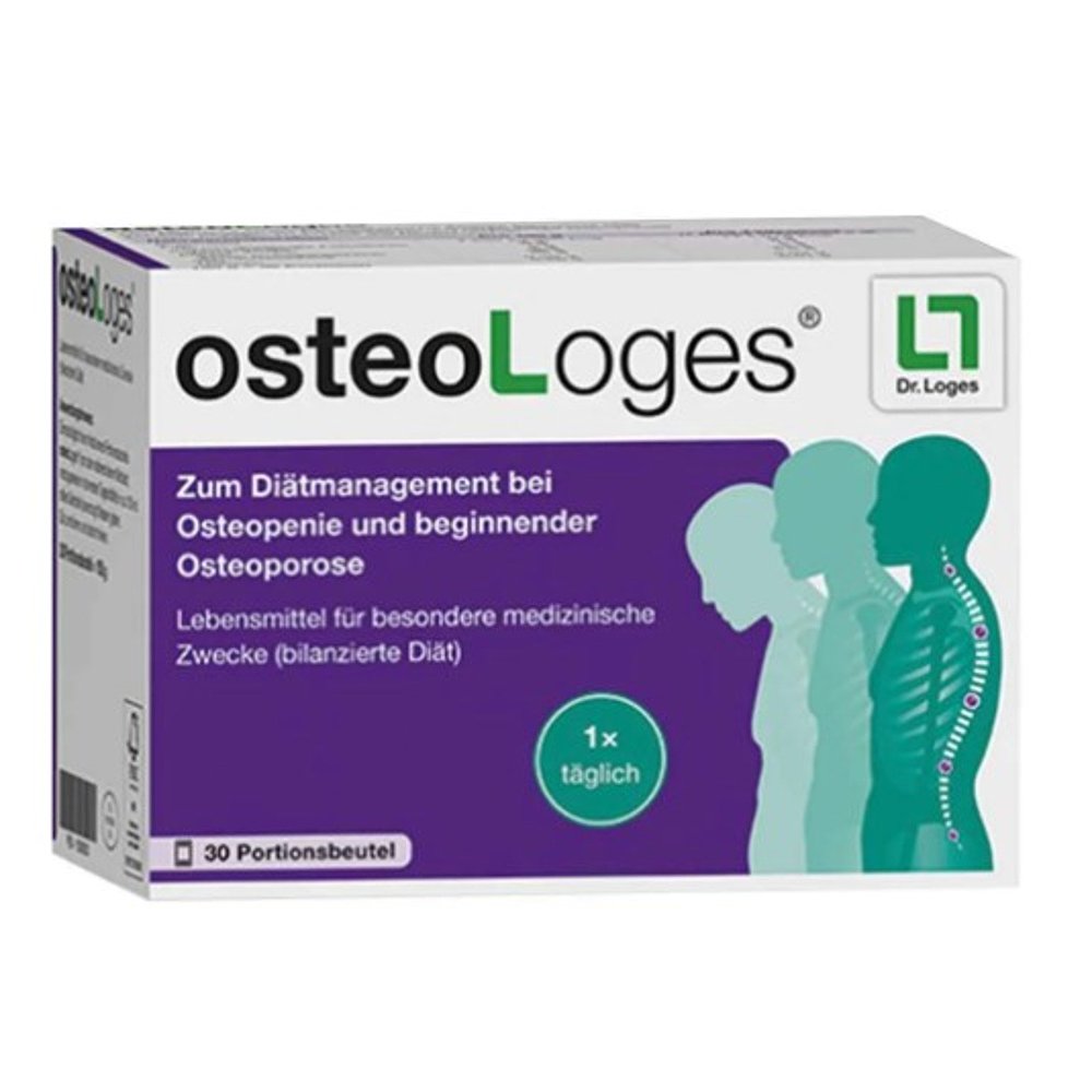 欧洲直邮Loges骨质减少早期骨质疏松症饮食管理补充剂30粒 - 图2