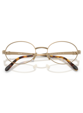1h可退 MIU MIU 女士眼镜 MU50ZV7OE1O1 SS2026 花色 全框平光镜