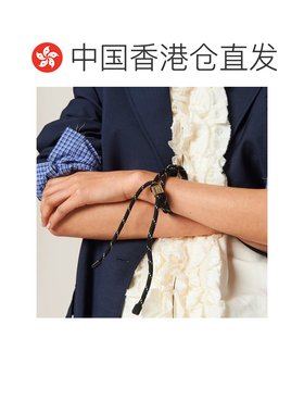1h可退 香港直邮miu miu/缪缪 25FW 徽标雕刻手链 Women