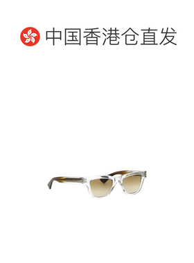 1h可退 香港直邮潮奢 Saint Laurent 圣罗兰 男士 徽标太阳镜 822