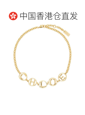 香港直邮Chloe 蔻依 女士 The Script 颈链 CH26SJN13CB79DCGold