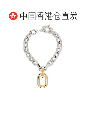 香港直邮Rabanne 女士 XL Link 项链 25PBB0015MET388M089SILVERG