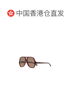 香港直邮Chloe 蔻依 女士 SALOMÃ© 酒红色醋纤太阳眼镜 CH0289S00
