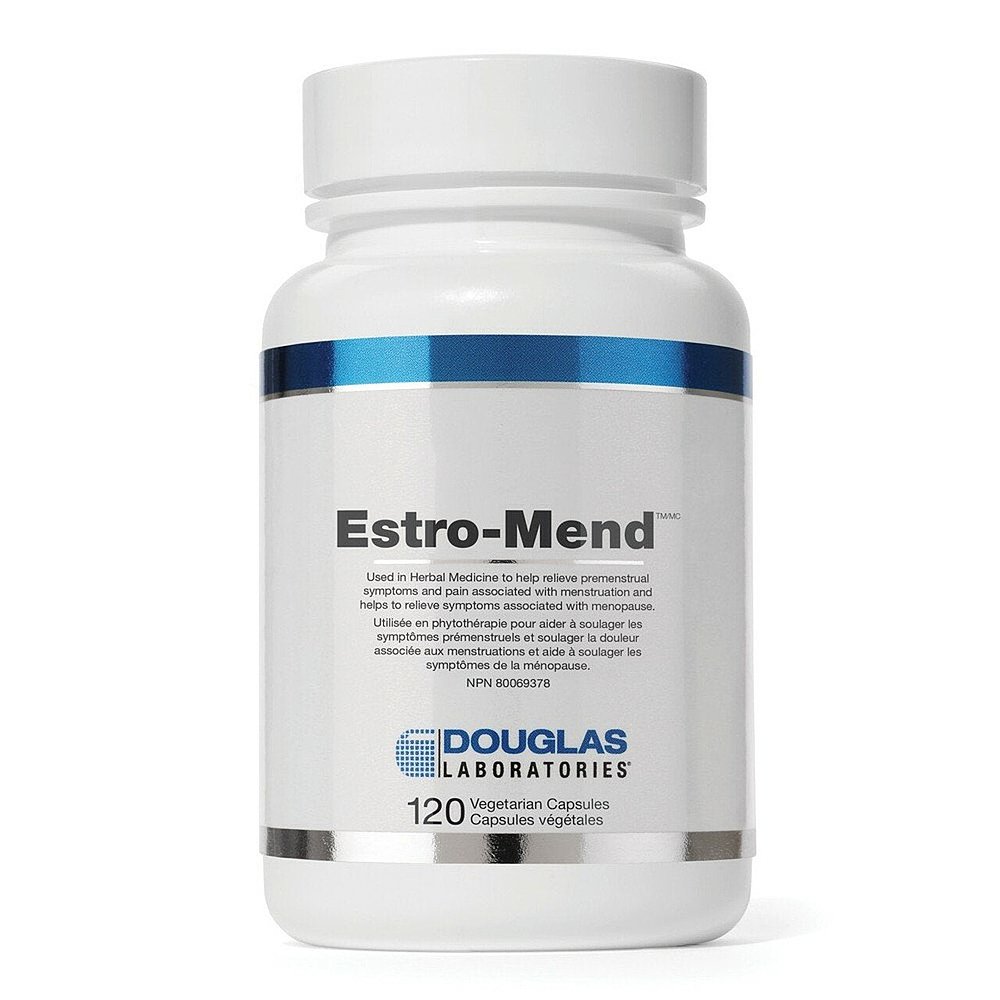 直邮Douglas Laboratories Estro-Mend（120 粒 V 胶囊）女性 - 图1