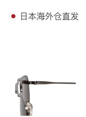 日本直邮BALENCIAGA 男士太阳镜防紫外线亚洲版灰色BB0298SA-001