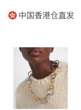 1h可退 香港直邮潮奢 Jil Sander 吉尔 桑达 女士 镀金项链