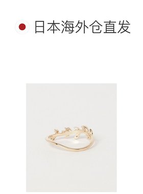 1h可退 日本直邮agete 阿卡朵 agete 女士K10钻石戒指 欧洲甜香草