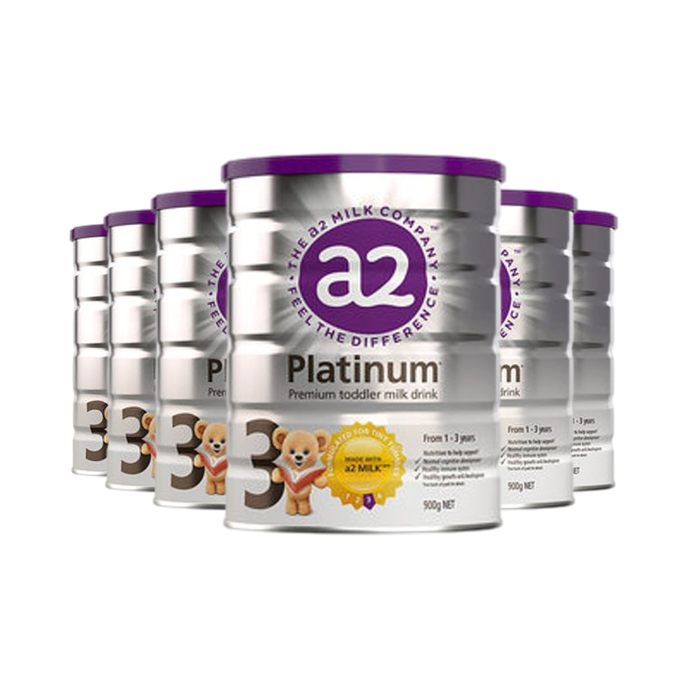天猫国际海外直购澳大利亚直邮A2白金婴幼儿配方A2酪蛋白900g奶粉3段 12-36个月6罐0