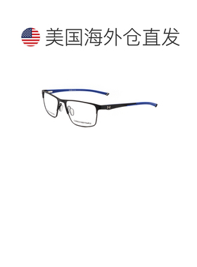 自营Under Armour Men's Matte Black Blue 54mm Opticals - matt