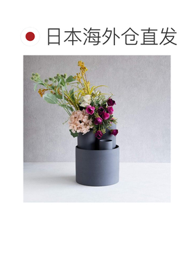 日本直邮TAMAKI 花基绫 黑色 直径 20 x 高 15.5 cm T-910443