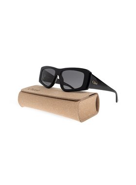 CHLOÉ 女士太阳镜 CH0286S0001 AW2025 黑色