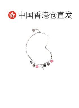 香港直邮ACNE STUDIOS 男士项链 C50371AAE AW2023 白色 徽标吊饰
