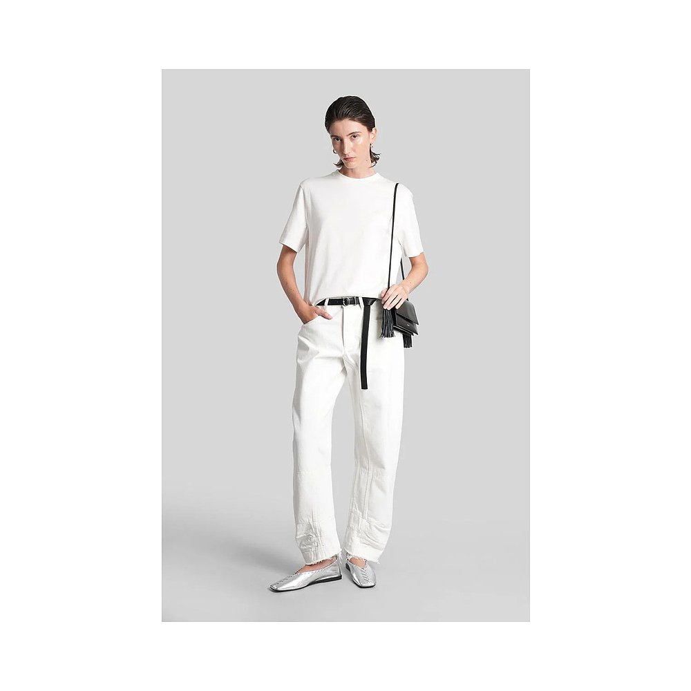 香港直邮JIL SANDER 女士T恤 423049J02GC0128J46219 AW2025 - 图0