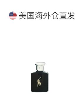 美国直邮Ralph Lauren拉夫劳伦男士淡香水EDT黑色马球迷人75ml