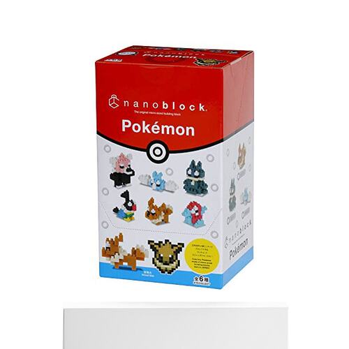 日本直邮河田 Nanoblock 宝可梦 标准型 NBMC14S 一盒六个 6 种类 - 图3