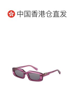 香港直邮OFF-WHITE 女士眼镜 RENTON13707 CO 紫色 Off-White Sun