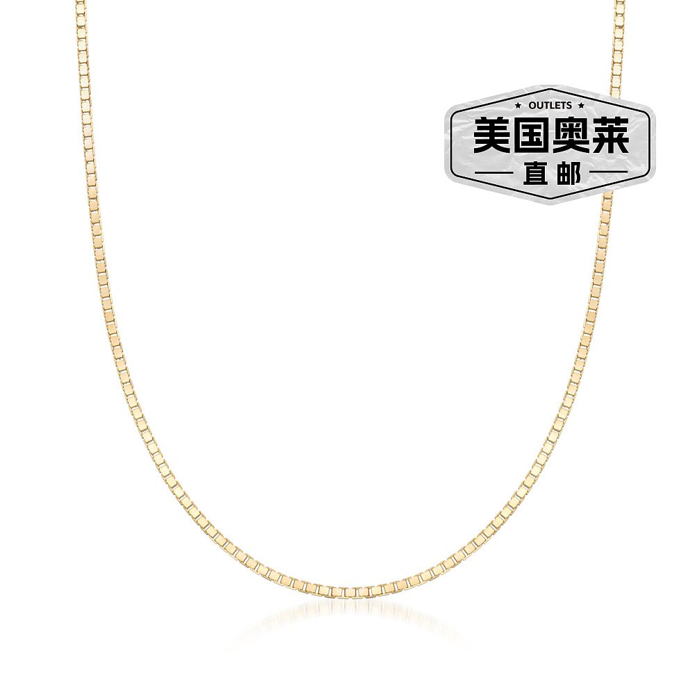 Ross-Simons 1.4mm 14kt Yellow Gold Box Chain Necklace - 24 i - 图0