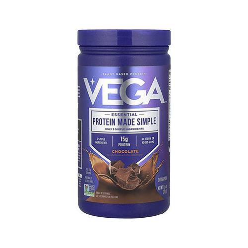 香港直发Vega维加蛋白粉巧克力味无甜叶菊细腻营养运动健身271g - 图0