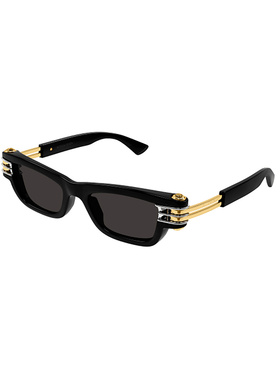 BOTTEGA VENETA 女士眼镜 BV1308S001 SS2025 黑色